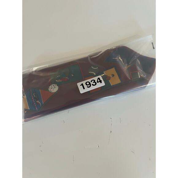 Save the Children Men's 100% Silk Neck Tie Ariana - Age 11 JL - Picture 9 of 9